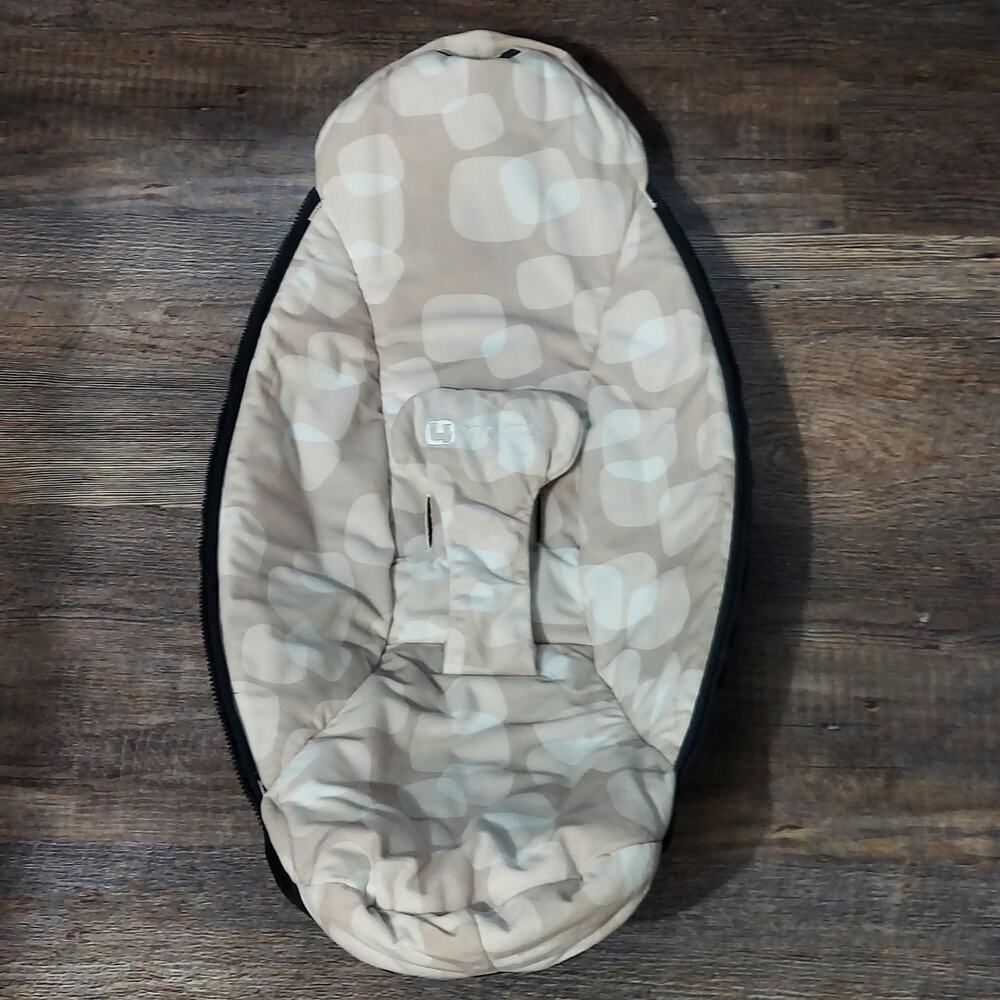 4moms mamaRoo Replacement Seat Fabric Seat Pad Beige Geometric 2013
